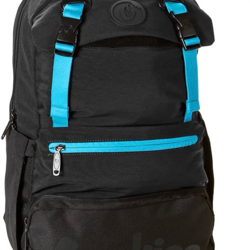 COOKIES UTILITY SATEEN BOMBER NYLON BACKPACK (NAVY)